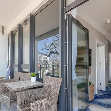Apartament z widokiem na morze - Nadmorski Luksus Apartamenty Ustronie Morskie Zewnętrze zdjęcie